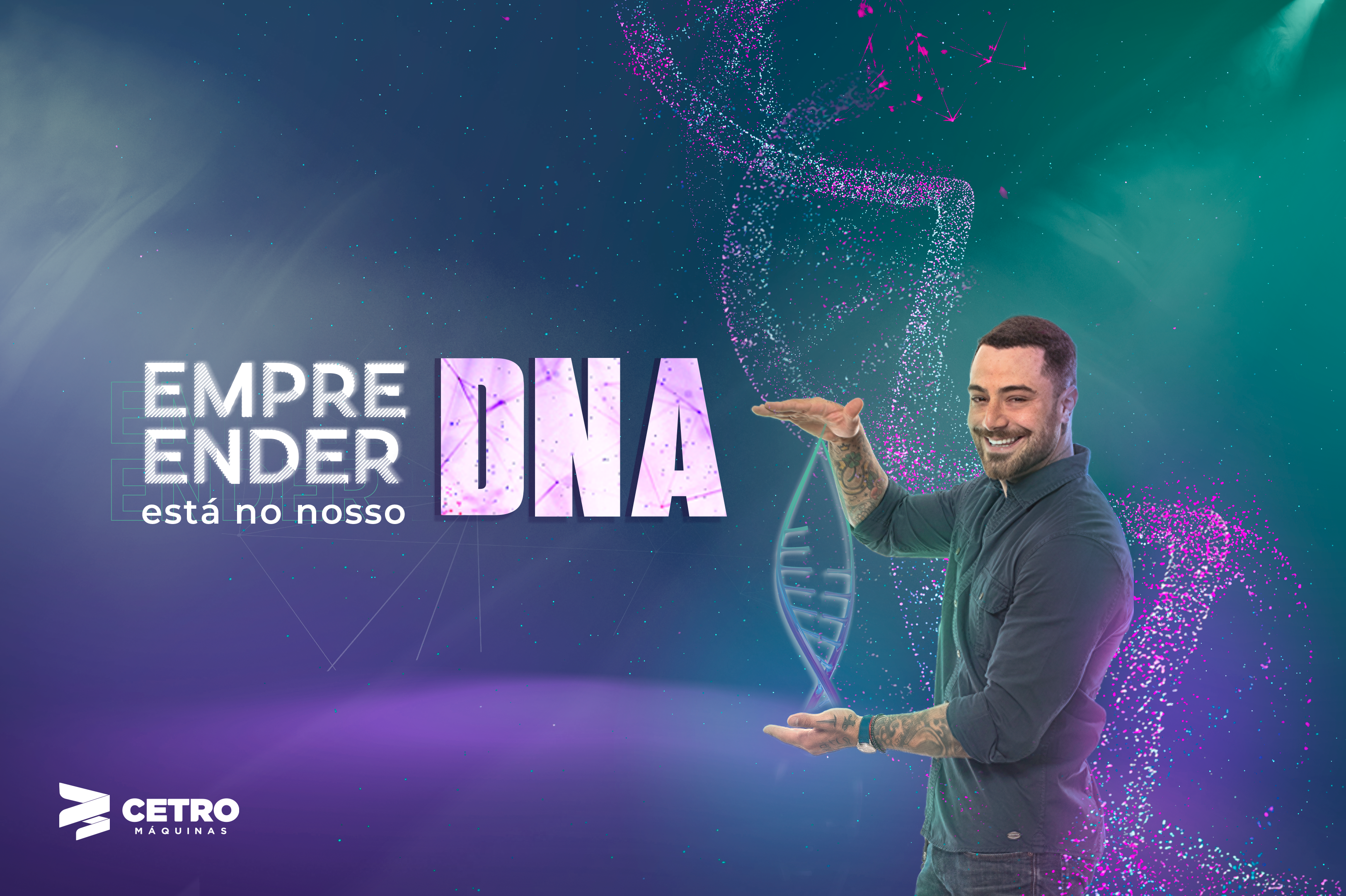 Felipe Titto estreia campanha com a Cetro Máquinas