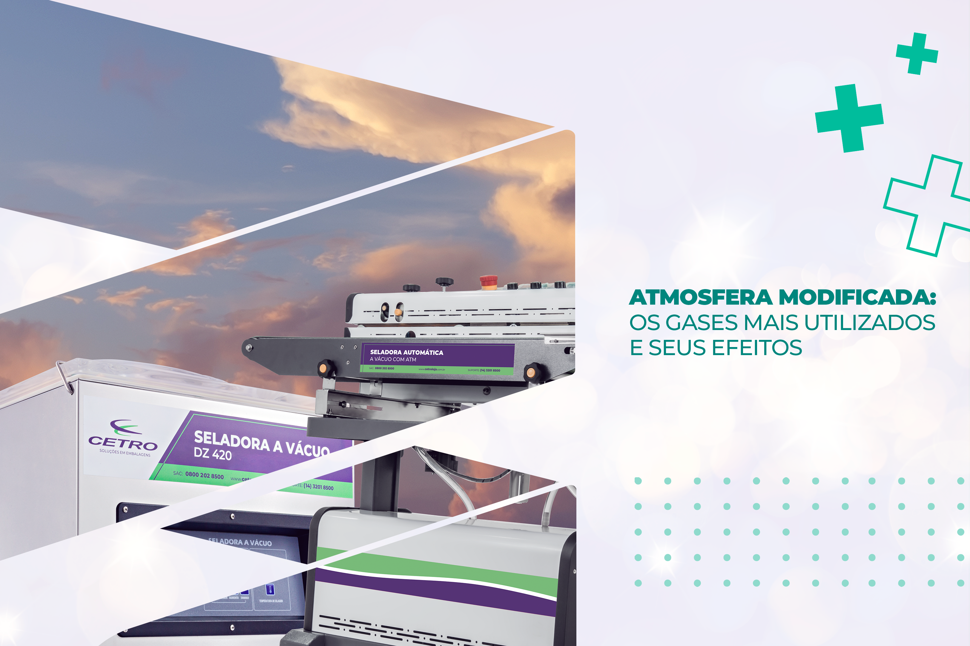 Atmosfera Modificada: Os gases mais utilizados e seus efeitos